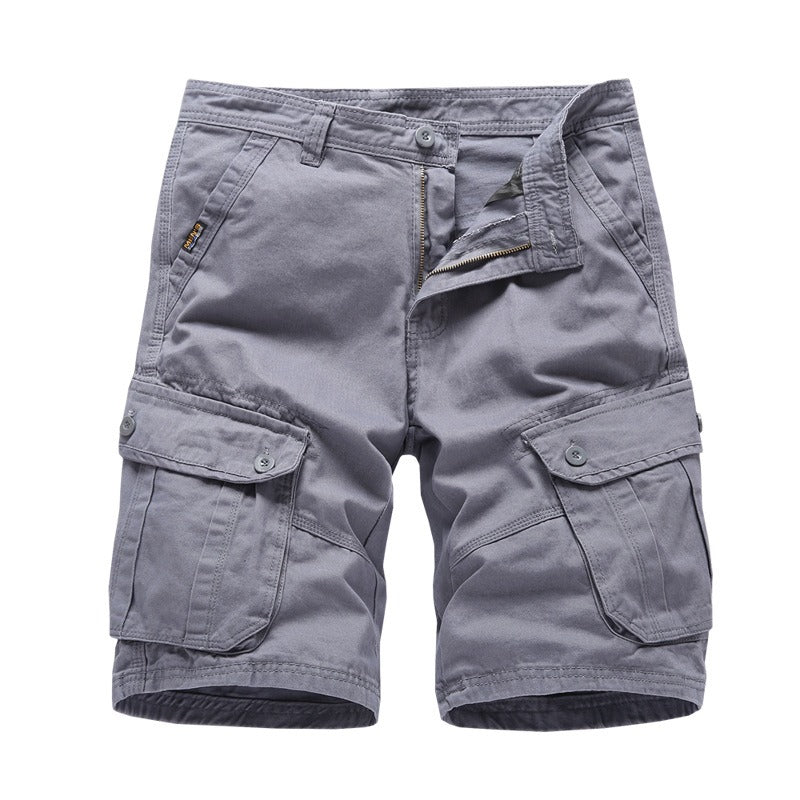 Mens Pants Summer Casual Pants Mens Capris Loose Cargo Pants Cotton Shorts Mens Large Sweatpants Pants - Free Shipping - aurelia-clothing-8955
