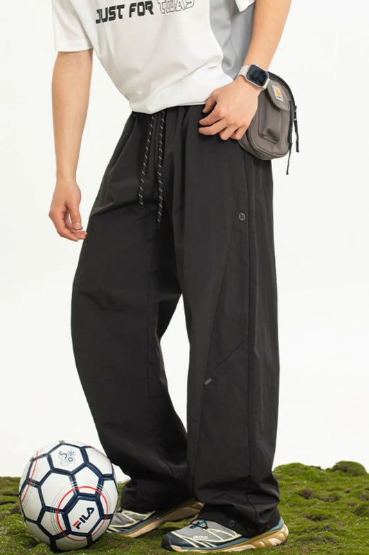 Mens Plus Size Drawstring Loose Fit Pants - Free Shipping - aurelia-clothing-8955