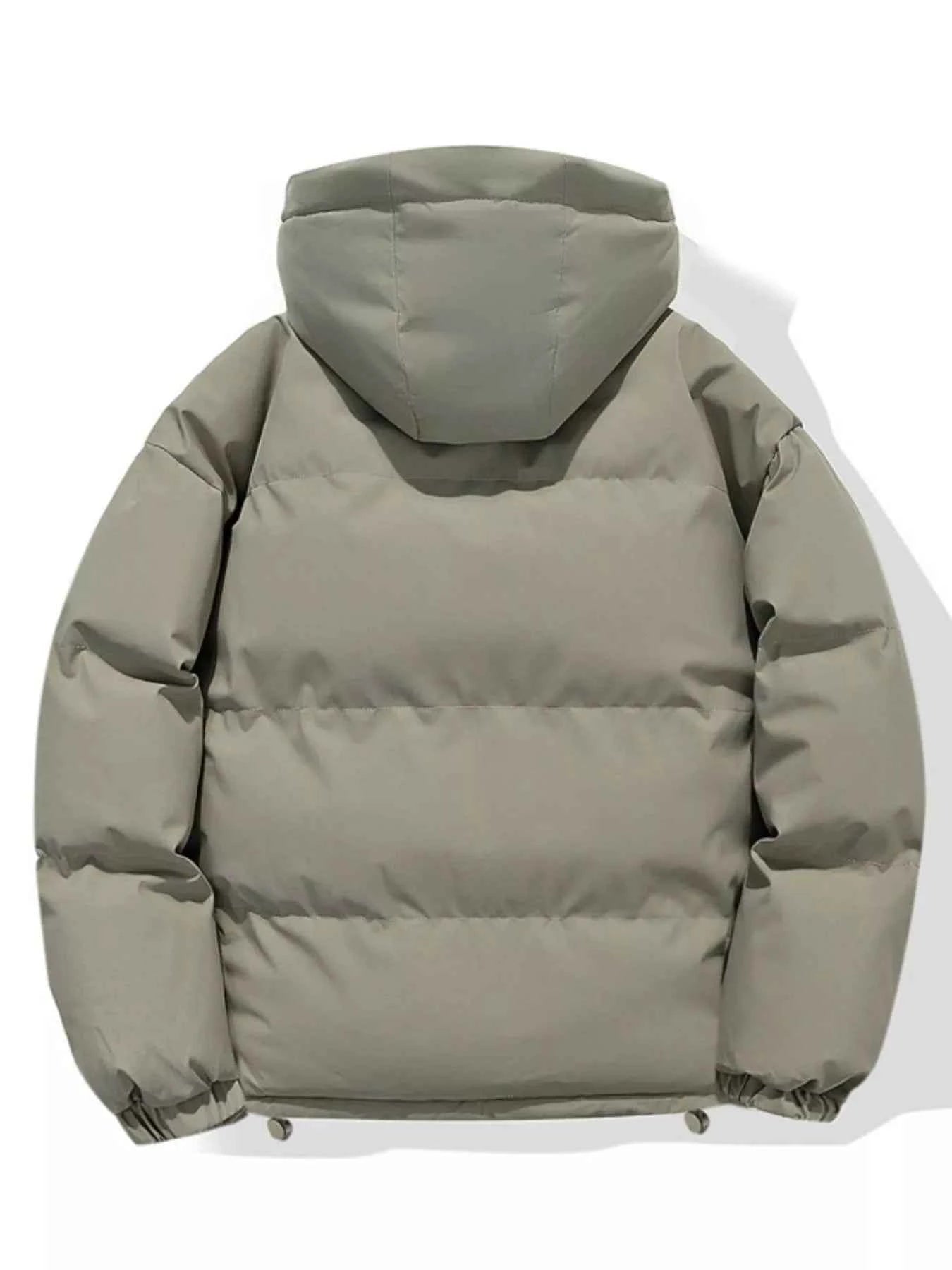 Mens Plus Size Hooded Padded-Free Shipping - aurelia-clothing-8955