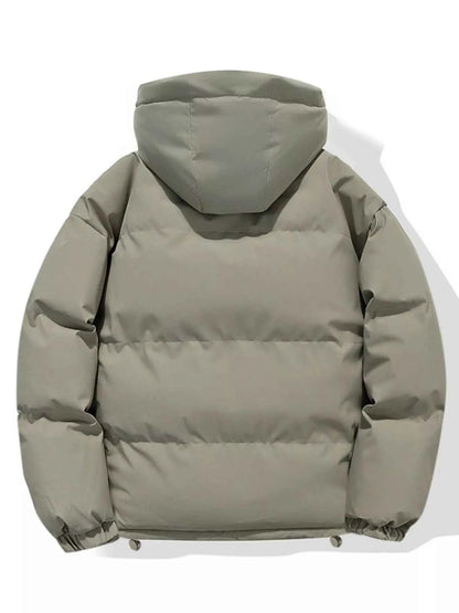 Mens Plus Size Hooded Padded-Free Shipping - aurelia-clothing-8955