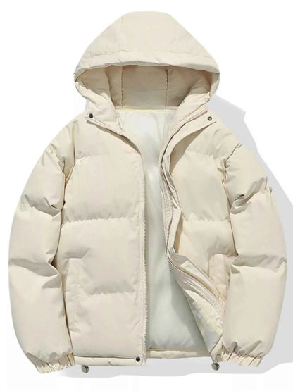Mens Plus Size Hooded Padded-Free Shipping - aurelia-clothing-8955