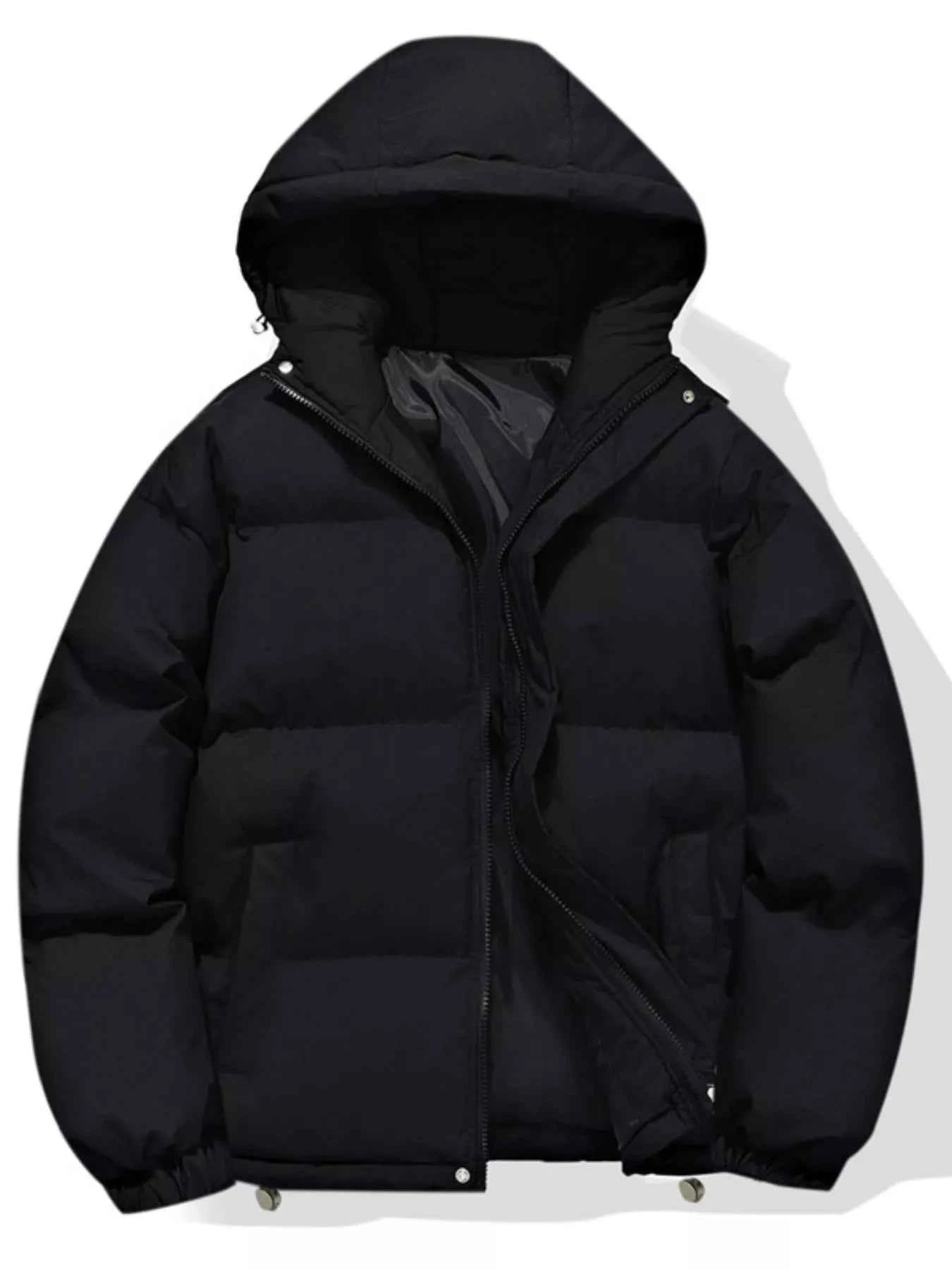 Mens Plus Size Hooded Padded-Free Shipping - aurelia-clothing-8955