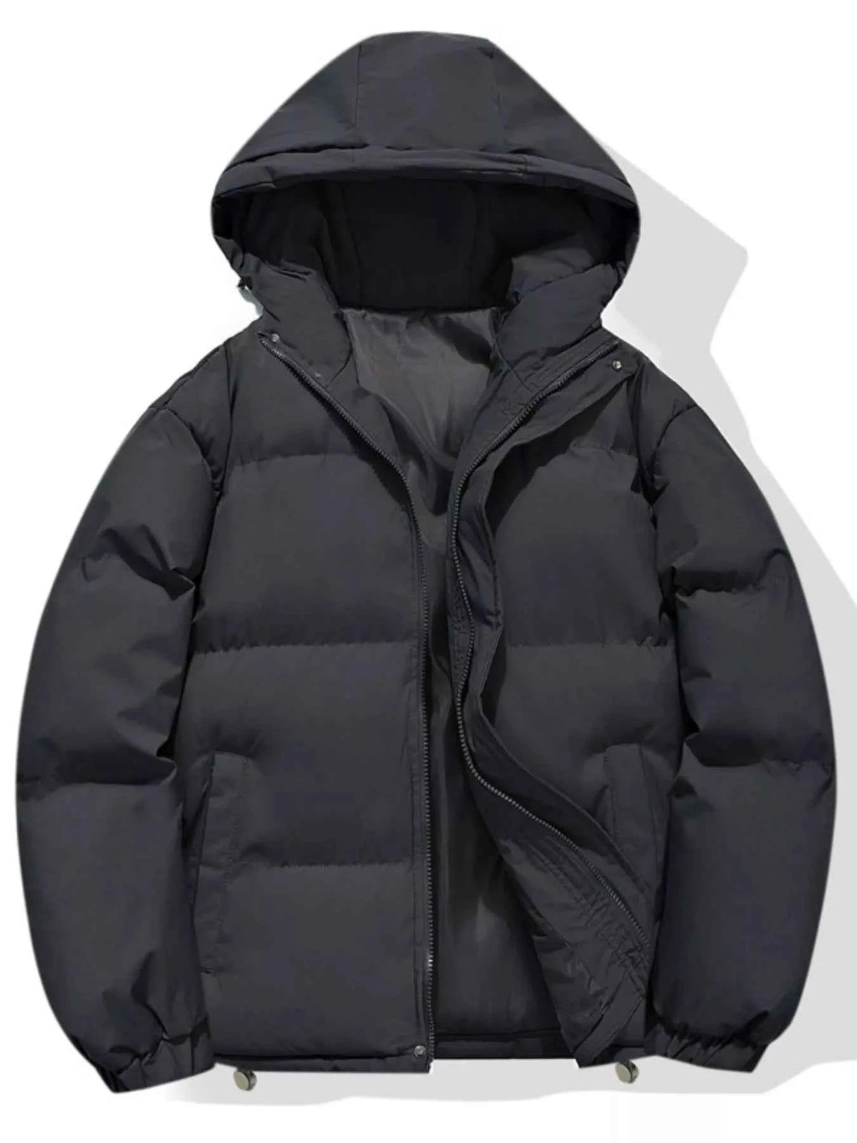 Mens Plus Size Hooded Padded-Free Shipping - aurelia-clothing-8955