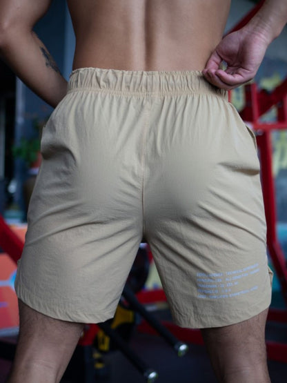 Mens Plus Size Quick-Dry Beach Shorts with Drawstring - Free Shipping - aurelia-clothing-8955