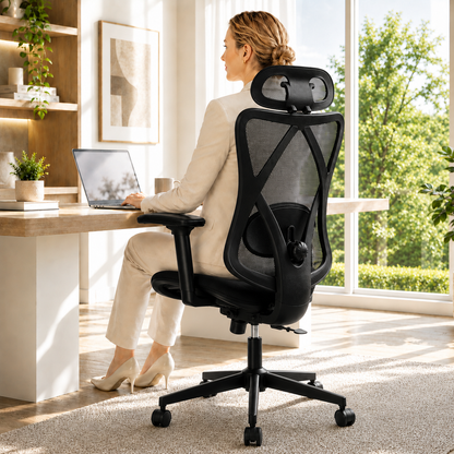 Mesh Office Chair,Ergonomic Office Chairs-Free Shipping - aurelia-clothing-8955