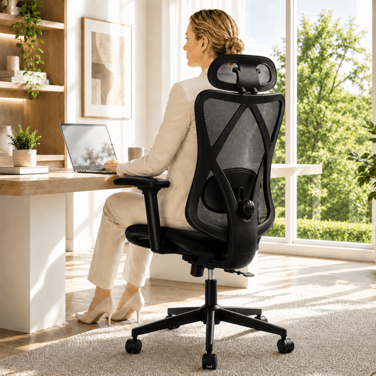 Mesh Office Chair,Ergonomic Office Chairs-Free Shipping - aurelia-clothing-8955