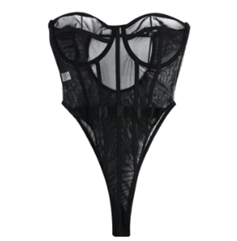 Metal Loop Seductive Lingerie-Free Shipping - aurelia-clothing-8955