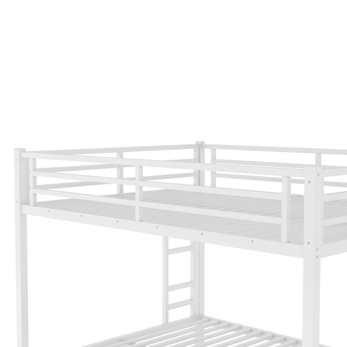 Metal Queen over Queen Bunk Bed-Free Shipping - aurelia-clothing-8955
