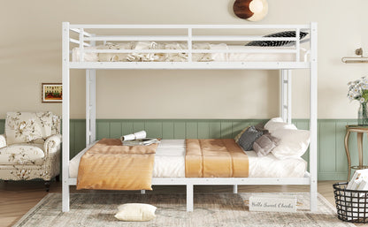 Metal Queen over Queen Bunk Bed-Free Shipping - aurelia-clothing-8955