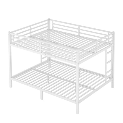 Metal Queen over Queen Bunk Bed-Free Shipping - aurelia-clothing-8955