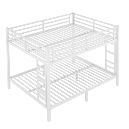 Metal Queen over Queen Bunk Bed-Free Shipping - aurelia-clothing-8955
