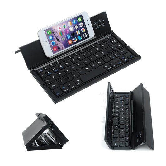 Mini blue tooth foldable keyboard-Free Shipping - aurelia-clothing-8955