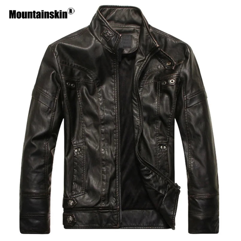 Mountainskin Mens Leather Jackets-Free Shipping - aurelia-clothing-8955