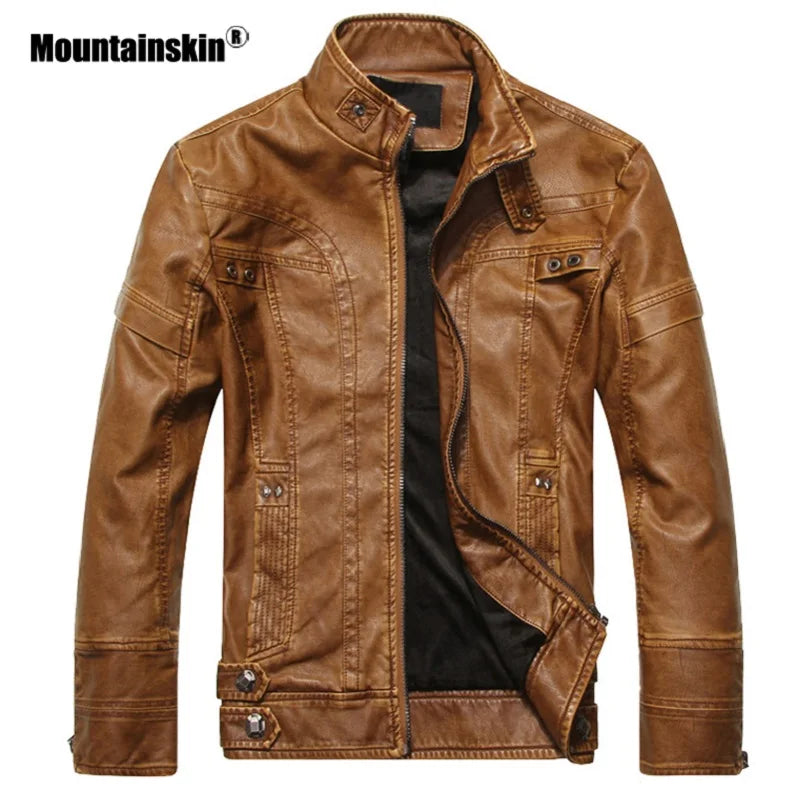 Mountainskin Mens Leather Jackets-Free Shipping - aurelia-clothing-8955