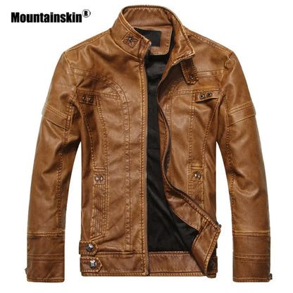 Mountainskin Mens Leather Jackets-Free Shipping - aurelia-clothing-8955