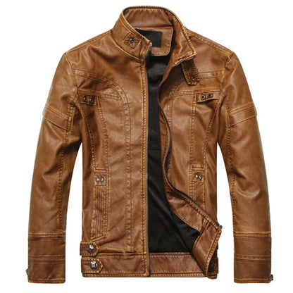 Mountainskin Mens Leather Jackets-Free Shipping - aurelia-clothing-8955