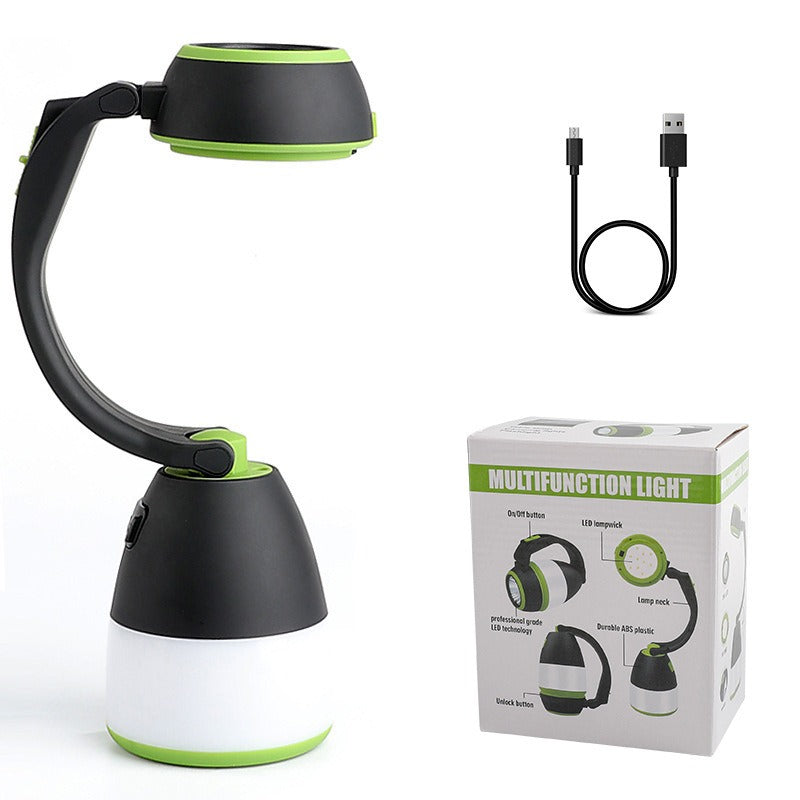 Multi-function LED USB Rechargeable Camping Light Lamp Outdoor Hiking Home 3 in1 Flashlight Table Desk Lamp Power Bank - Free Shipping - aurelia-clothing-8955