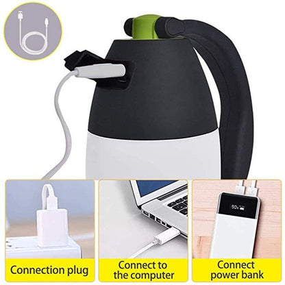 Multi-function LED USB Rechargeable Camping Light Lamp Outdoor Hiking Home 3 in1 Flashlight Table Desk Lamp Power Bank - Free Shipping - aurelia-clothing-8955