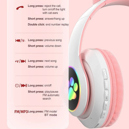 Music Headset Glowing Cat Ear-Free Shipping - aurelia-clothing-8955