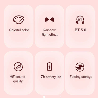 Music Headset Glowing Cat Ear-Free Shipping - aurelia-clothing-8955