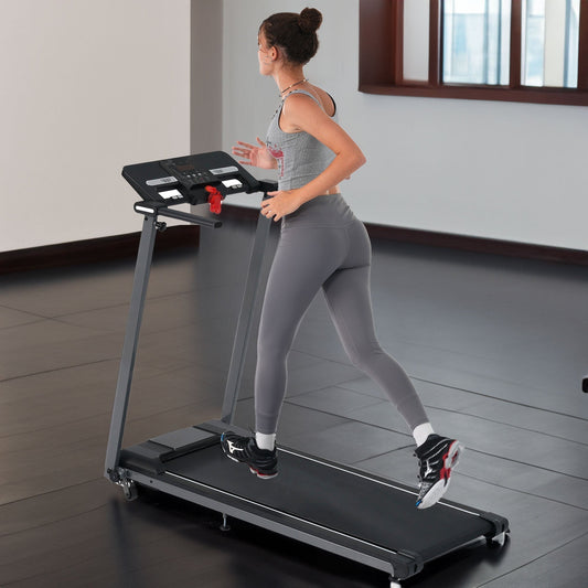NEW Folding Treadmills Walking Pad Treadmill for Home Office -2.5HP Walking Treadmill With Incline Bluetooth Speaker - Free Shipping - aurelia-clothing-8955