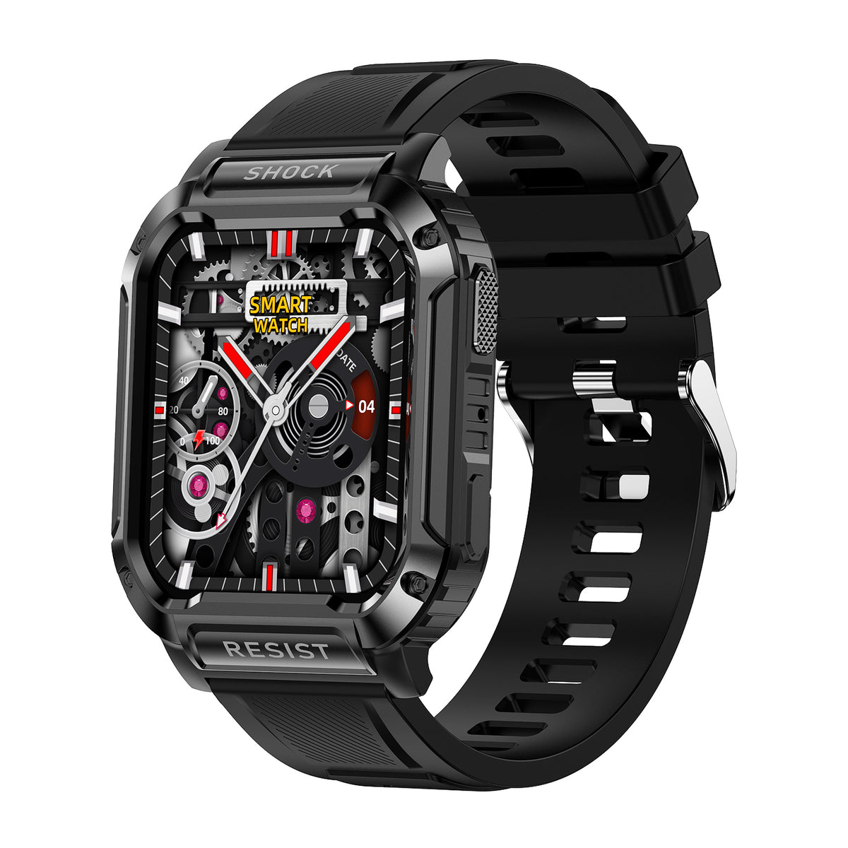 NK36 Bluetooth smart watch heart rate blood pressure blood oxygen monitoring multi sport mode - Free Shipping - aurelia-clothing-8955