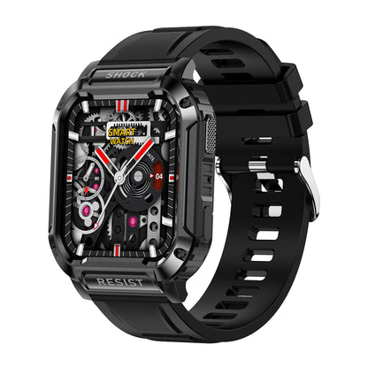 NK36 Bluetooth smart watch heart rate blood pressure blood oxygen monitoring multi sport mode - Free Shipping - aurelia-clothing-8955