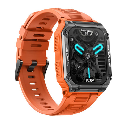 NX6 smart watch Bluetooth call 1.95 inch large screen compass heart rate blood oxygen IP68 waterproof - Free Shippinh - aurelia-clothing-8955