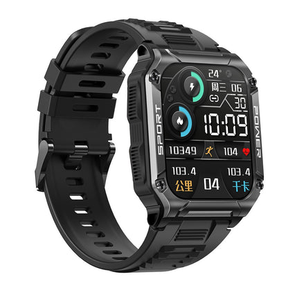 NX6 smart watch Bluetooth call 1.95 inch large screen compass heart rate blood oxygen IP68 waterproof - Free Shippinh - aurelia-clothing-8955