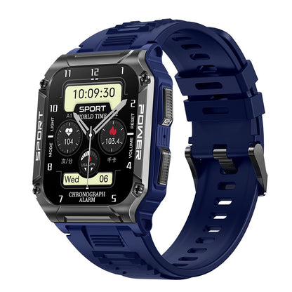 NX6 smart watch Bluetooth call 1.95 inch large screen compass heart rate blood oxygen IP68 waterproof - Free Shippinh - aurelia-clothing-8955