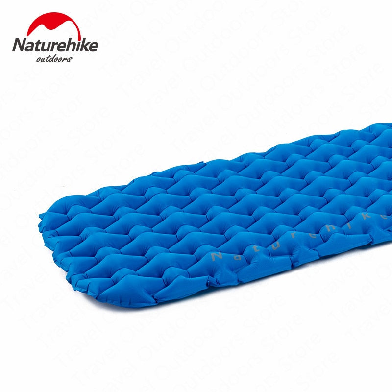 Naturehike Outdoor Camping Mat Inflatable Bag Inflatable Tent Sleeping Pad Ultralight Portable Picnic Air Mat Camping Picnic Pad - Free Shipping - aurelia-clothing-8955