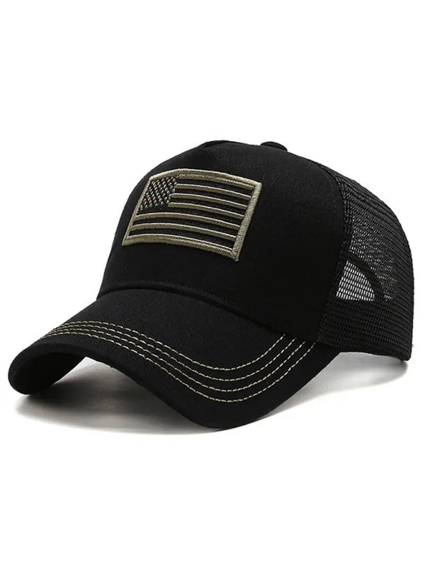 New American Flag CamouflageSolid Color Baseball Cap - Free Shipping - aurelia-clothing-8955