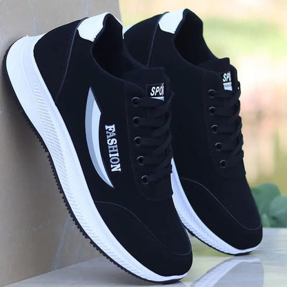 New Autumn And Winter Mens Sneakers Running Shoes Fashion Korean Breathable Casual Shoes - Free Shipping - aurelia-clothing-8955