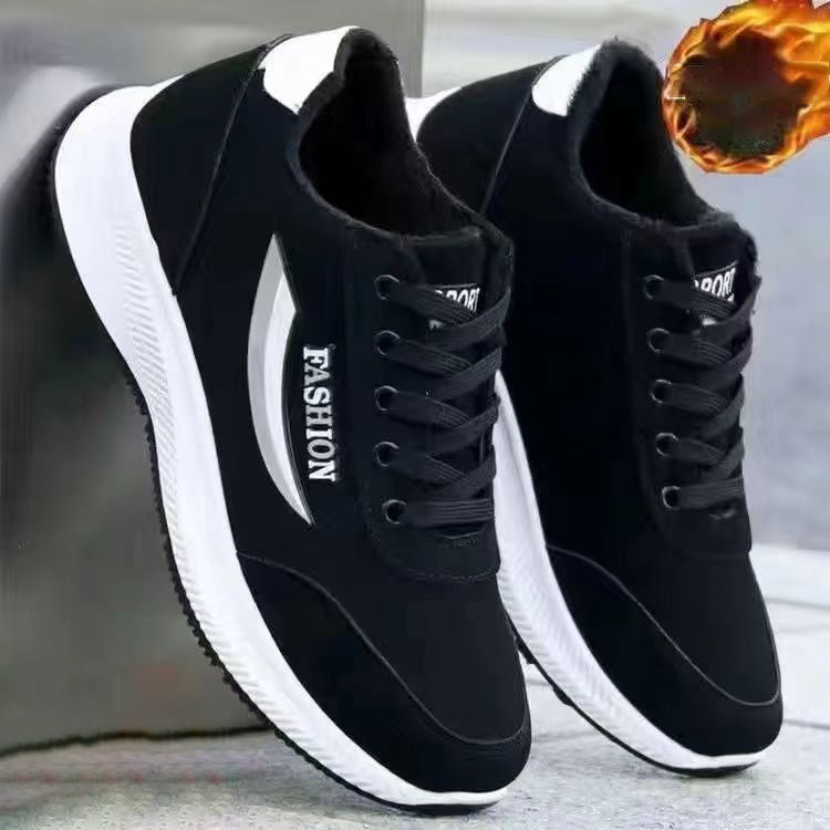 New Autumn And Winter Mens Sneakers Running Shoes Fashion Korean Breathable Casual Shoes - Free Shipping - aurelia-clothing-8955