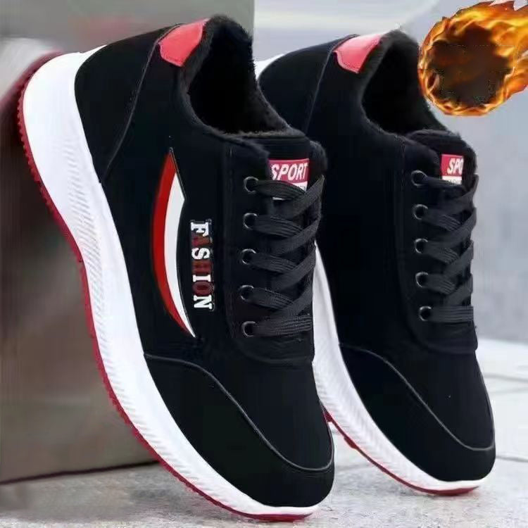 New Autumn And Winter Mens Sneakers Running Shoes Fashion Korean Breathable Casual Shoes - Free Shipping - aurelia-clothing-8955