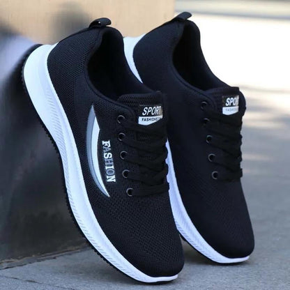 New Autumn And Winter Mens Sneakers Running Shoes Fashion Korean Breathable Casual Shoes - Free Shipping - aurelia-clothing-8955