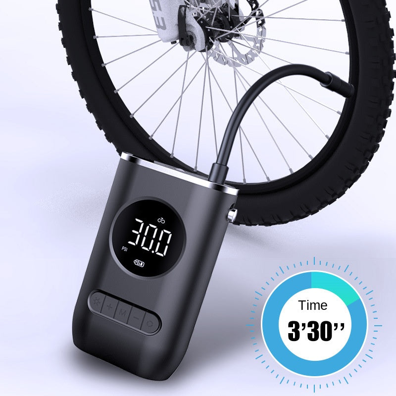 New Car Portable Inflator Pump Mini Bicycle Electric Tire Handheld Wireless Charging Super Car Inflator Pump - Free Shipping - aurelia-clothing-8955