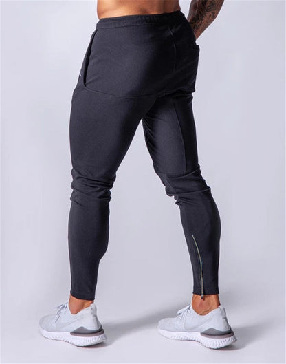 New Jogging Pants Men Sport Sweatpants Running Pants GYM Pants Men Joggers Cotton Trackpants Slim Fit Pants Bodybuilding Trouser - Free Shipping - aurelia-clothing-8955