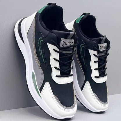New Large Mens Shoes Sports Casual Shoes Mesh Breathable Shoes Black Mens Shoes - Free Shipping - aurelia-clothing-8955