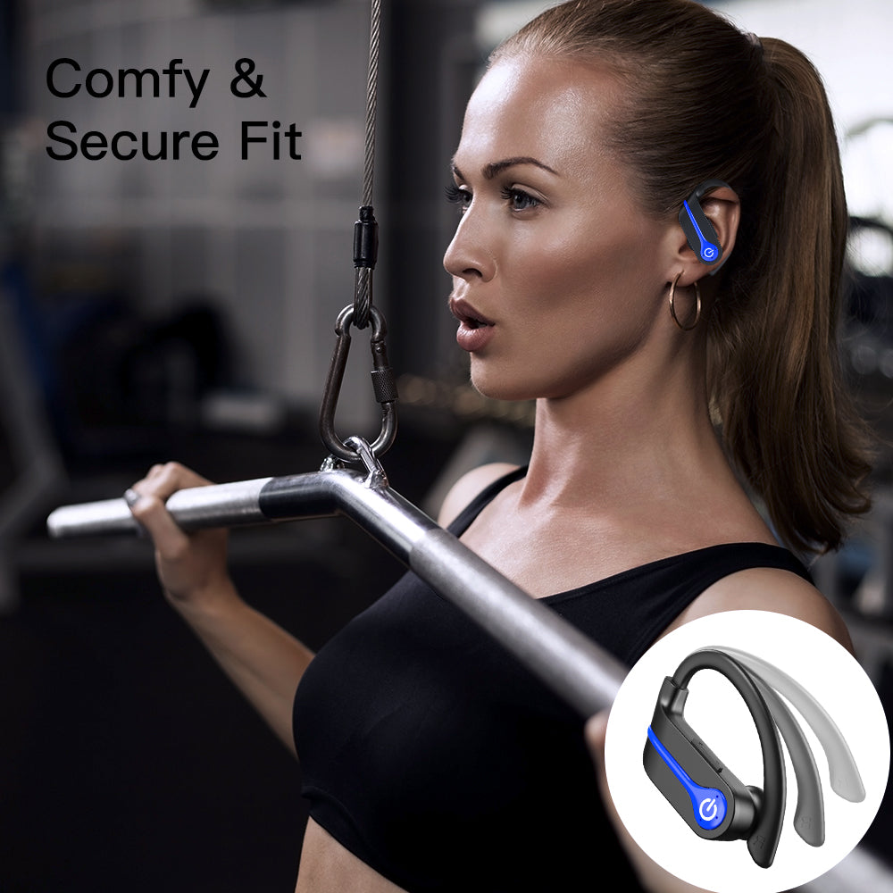 New Long Life Noise Cancelling Wireless Bluetooth Headset TWS In-Ear Q62 Sports Business Bluetooth Headset - Free Shipping - aurelia-clothing-8955