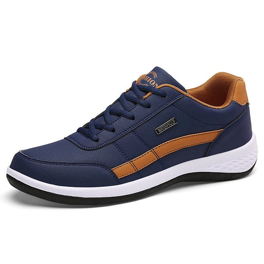 New Mens Shoes Large Leather Super Light Sports Shoes Casual Student Board Shoes Running Shoes - Free Shipping - aurelia-clothing-8955