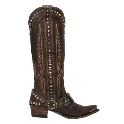 New Western Style Womens Competitive Denim Oversized Boots - Free Shipping - aurelia-clothing-8955