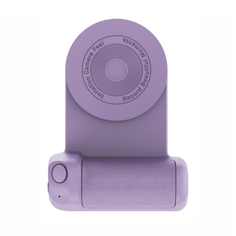 New mobile phone photo magnetic suction wireless charging stand Bluetooth Desktop lazy charging rack selfie stick  - Free Shipping - aurelia-clothing-8955
