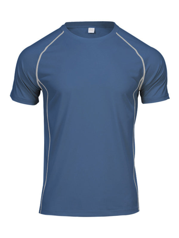 New sports tights mens running fitness clothing set - Free Shipping - aurelia-clothing-8955