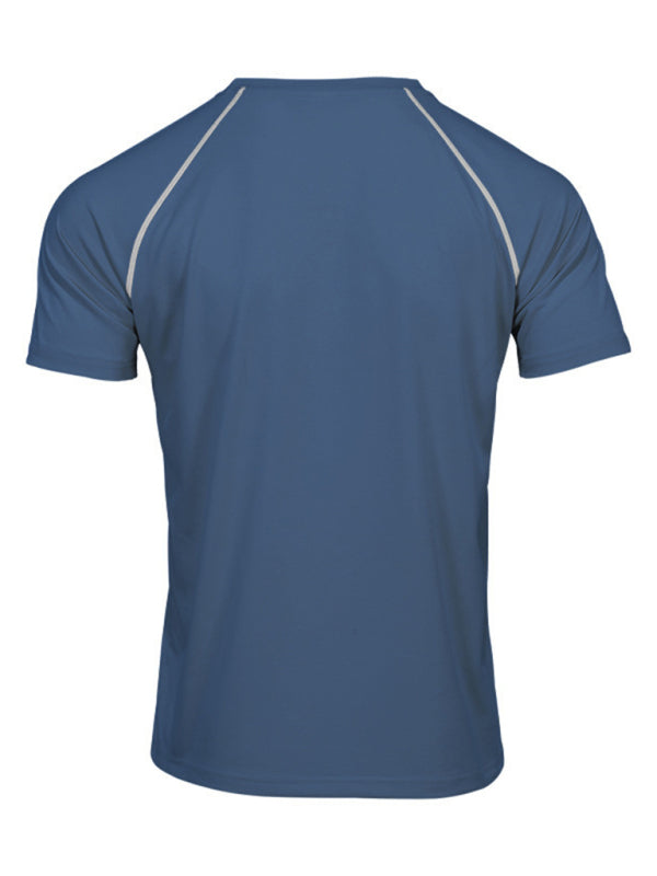New sports tights mens running fitness clothing set - Free Shipping - aurelia-clothing-8955
