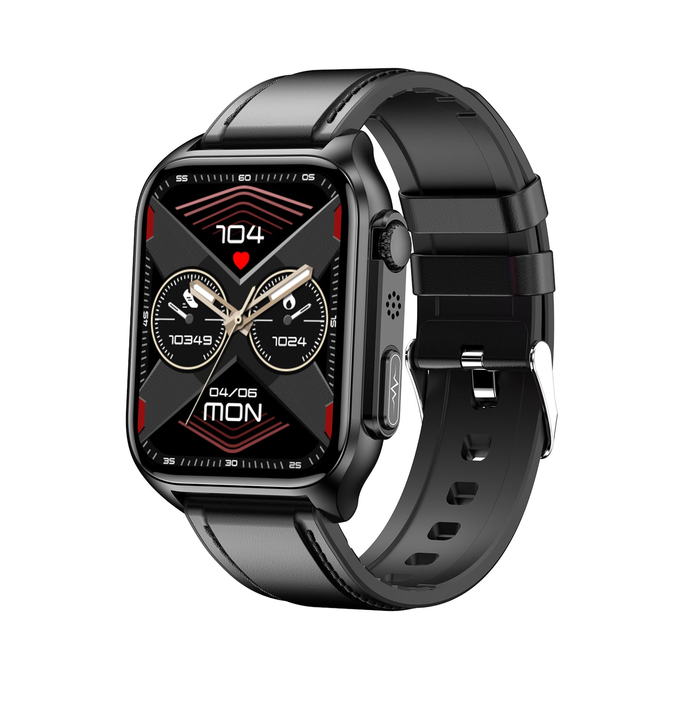 Non invasive blood sugar smart watch TK12ECG ECG blood pressure blood oxygen sleep monitoring call bracelet - Free Shipping - aurelia-clothing-8955