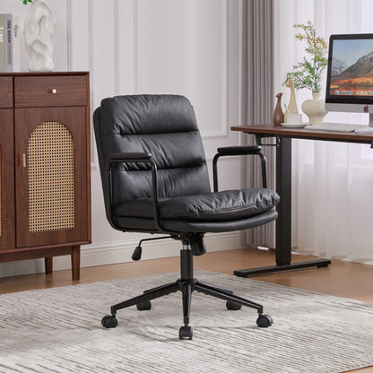 Office Chair,Mid Back Home Office Desk Task Chair-FreeShipping - aurelia-clothing-8955