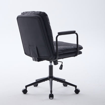 Office Chair,Mid Back Home Office Desk Task Chair-FreeShipping - aurelia-clothing-8955