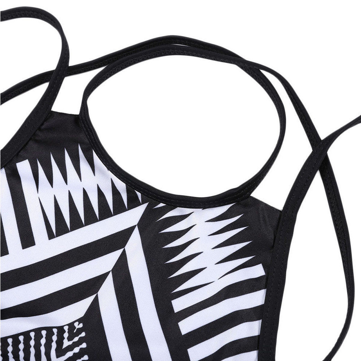 One Piece Padded Bra Bikini Women Swimsuit Bandage Push up Swimwear Bathing Suit-in Body Suits - Free Shipping - aurelia-clothing-8955