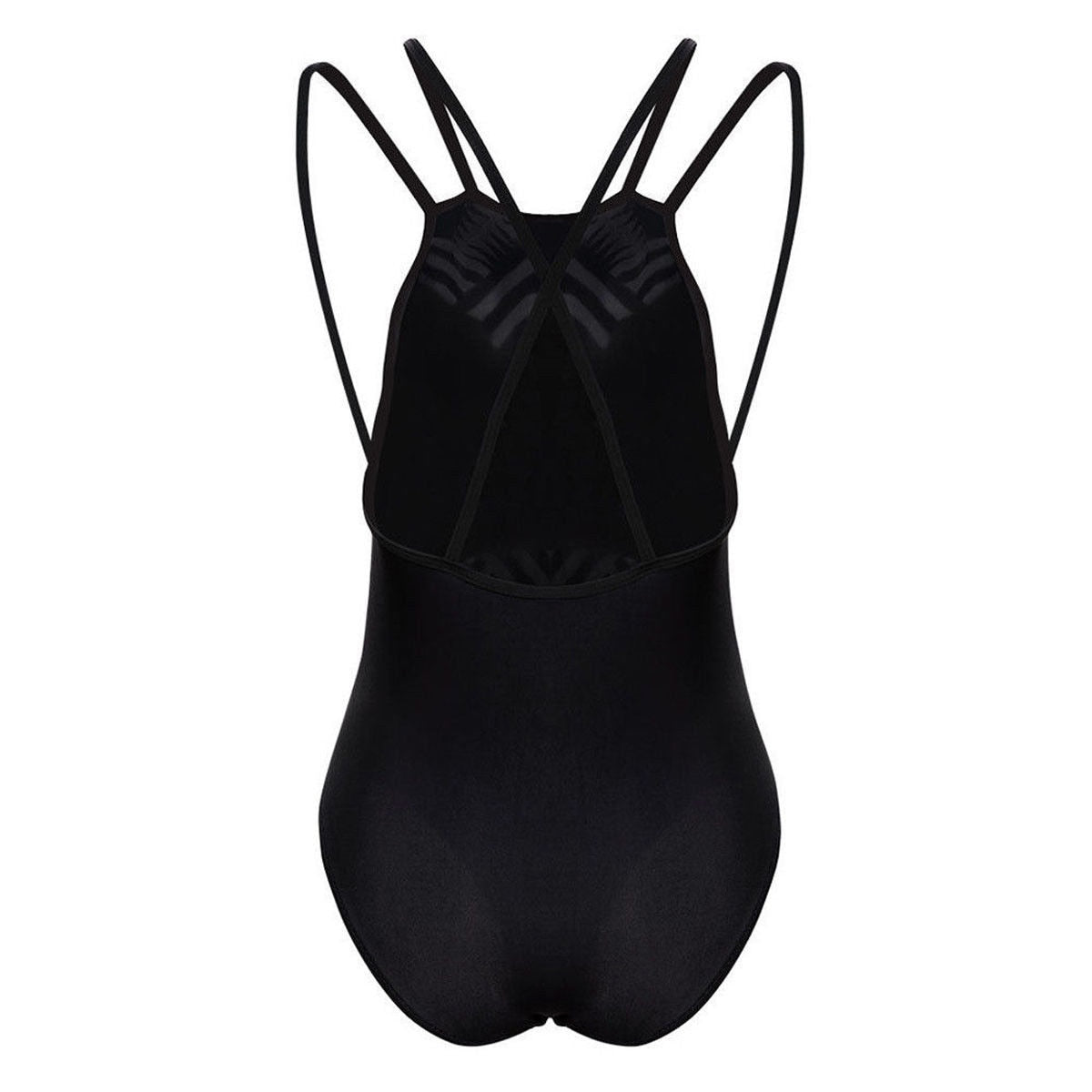 One Piece Padded Bra Bikini Women Swimsuit Bandage Push up Swimwear Bathing Suit-in Body Suits - Free Shipping - aurelia-clothing-8955